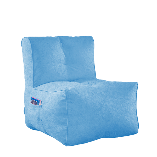 Relaxa - Bean Bag Chair Light Blue Indoors