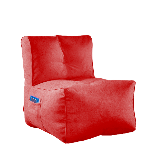 Relaxa - Bean Bag Chair Red Indoors