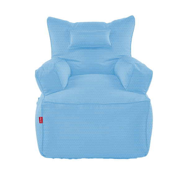 Ruffie- Bean Bag Chair Light Blue Outdoors