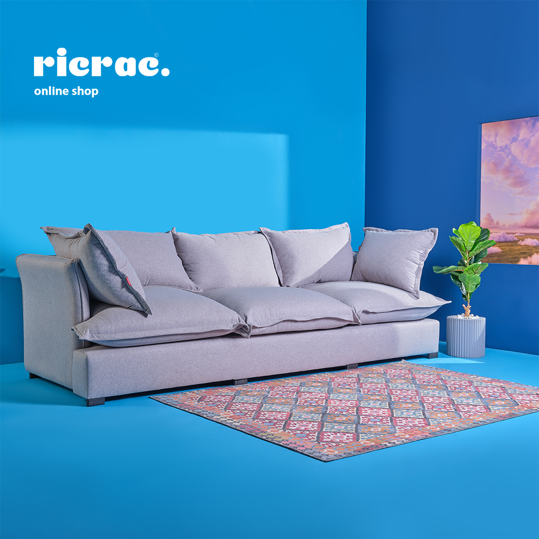 Rakolo- Ultra Fluffy 3 Seaters Sofa
