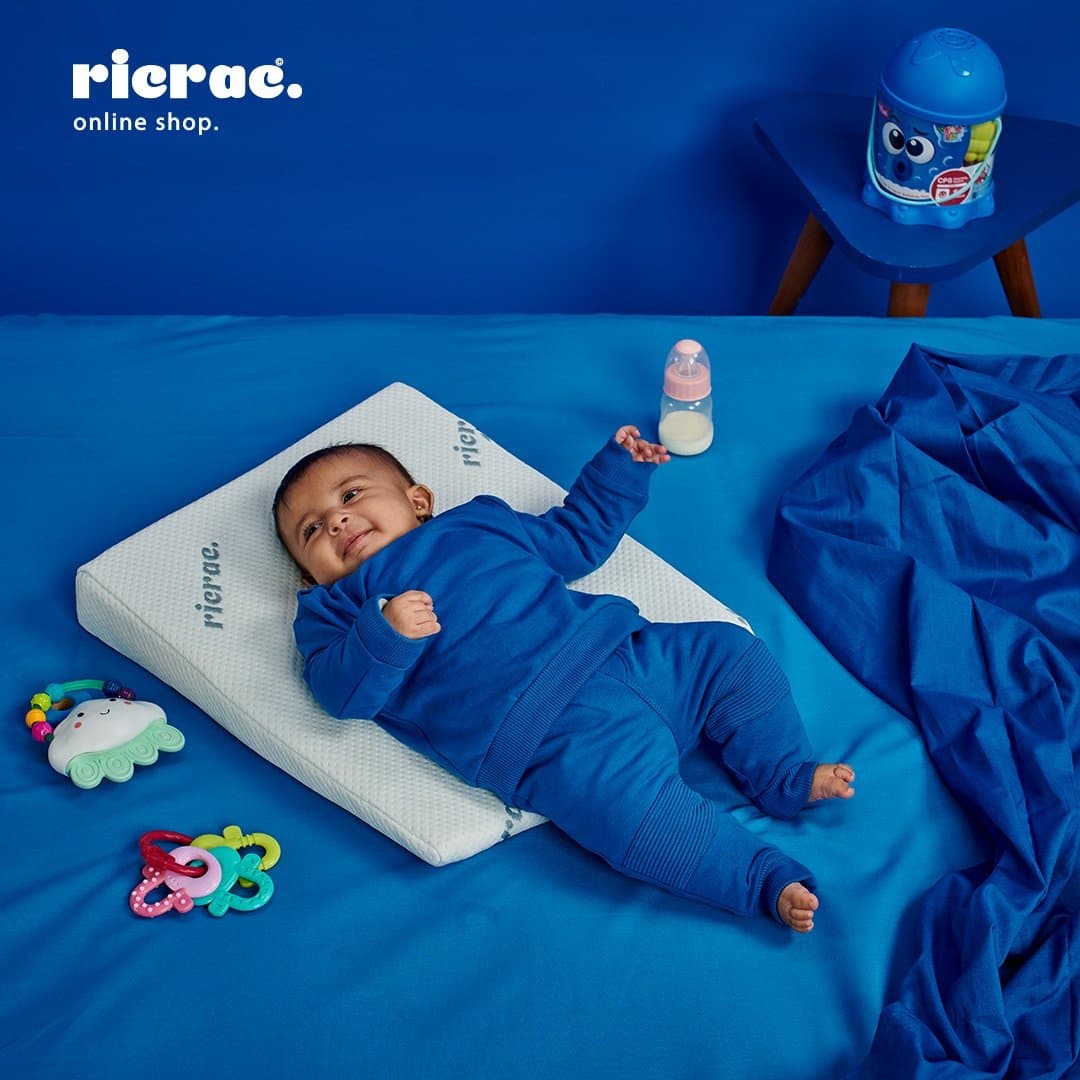 Baby Crib Wedge Pillow - Crib Wedge Pillow - Ricrac Shop