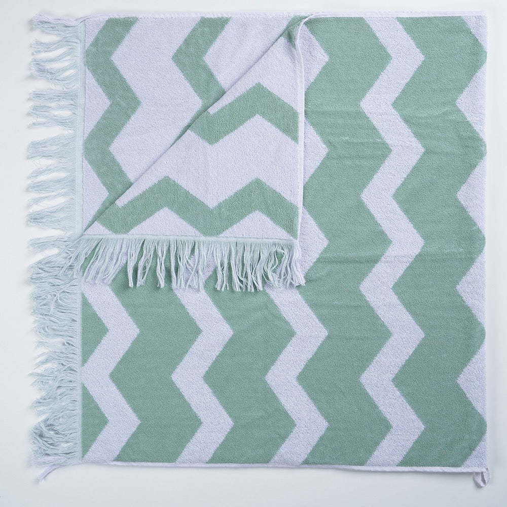 Rasto- Zigzag Patterns Towel