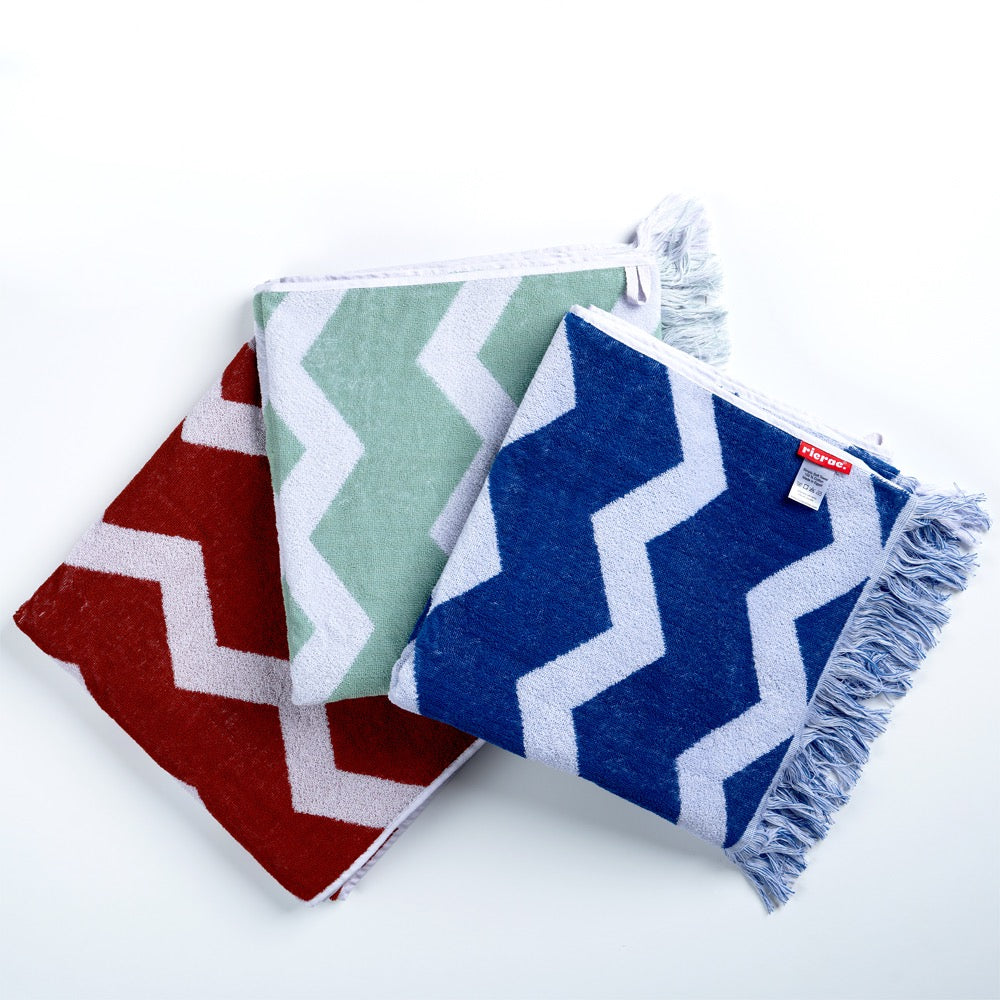 Rasto- Zigzag Patterns Towel