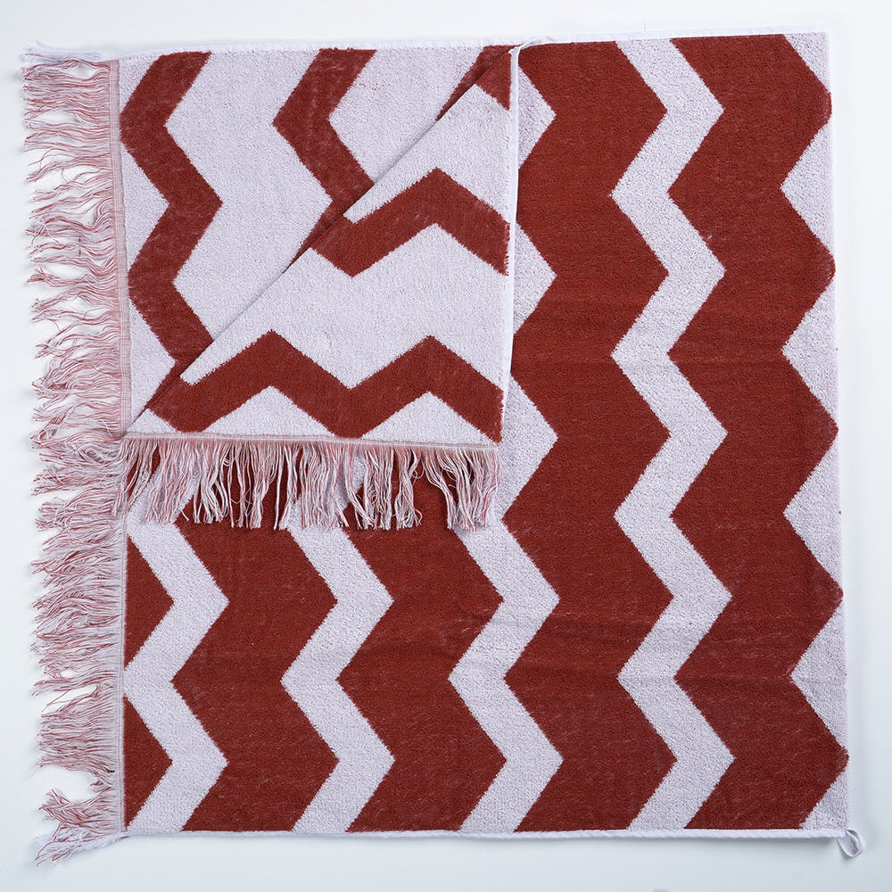 Rasto- Zigzag Patterns Towel