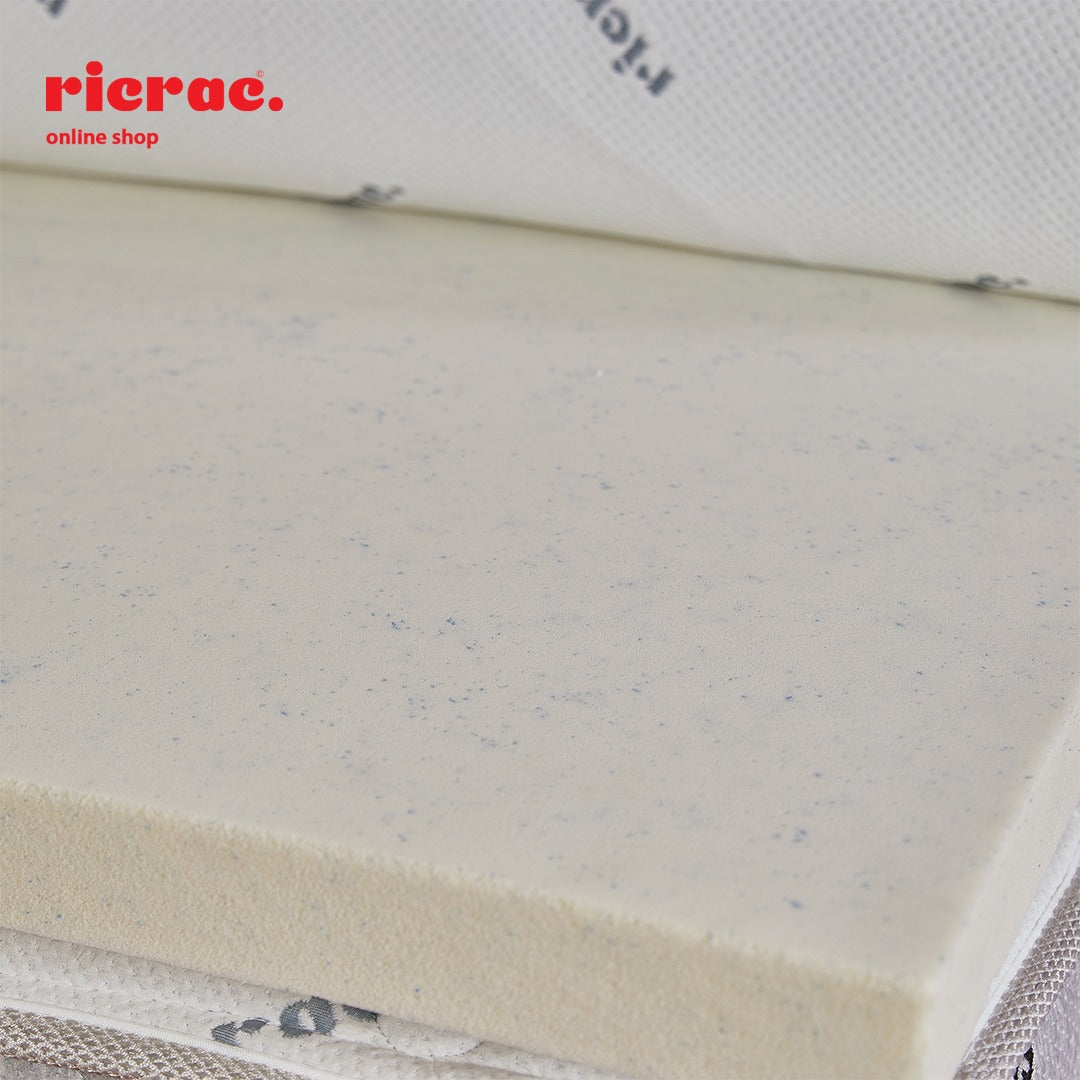 Natural Latex Topper Mattress with cooling gel  particles
