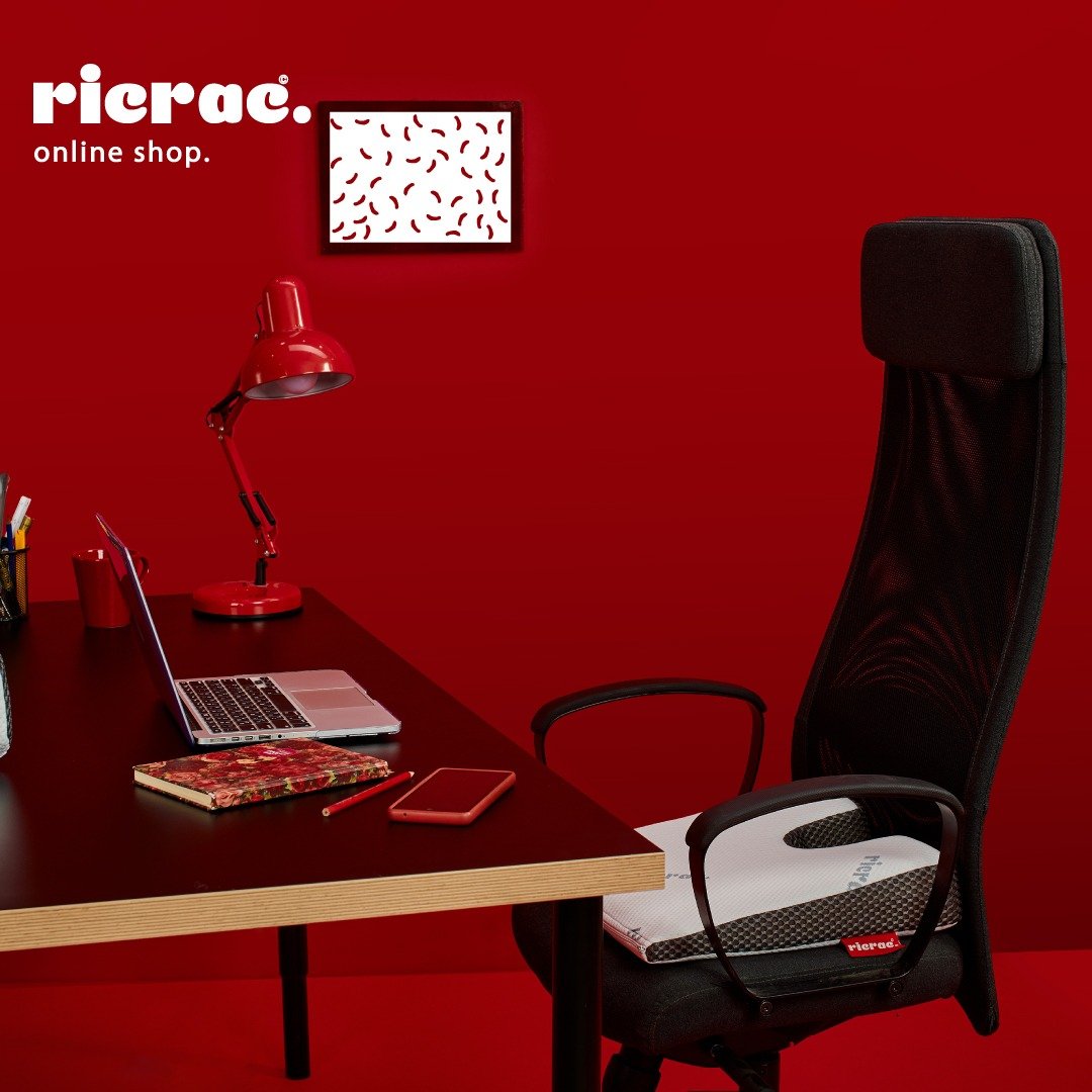 Orthopedic Seat Cushion - Tailbone Seat Cushion - Ricrac Shop