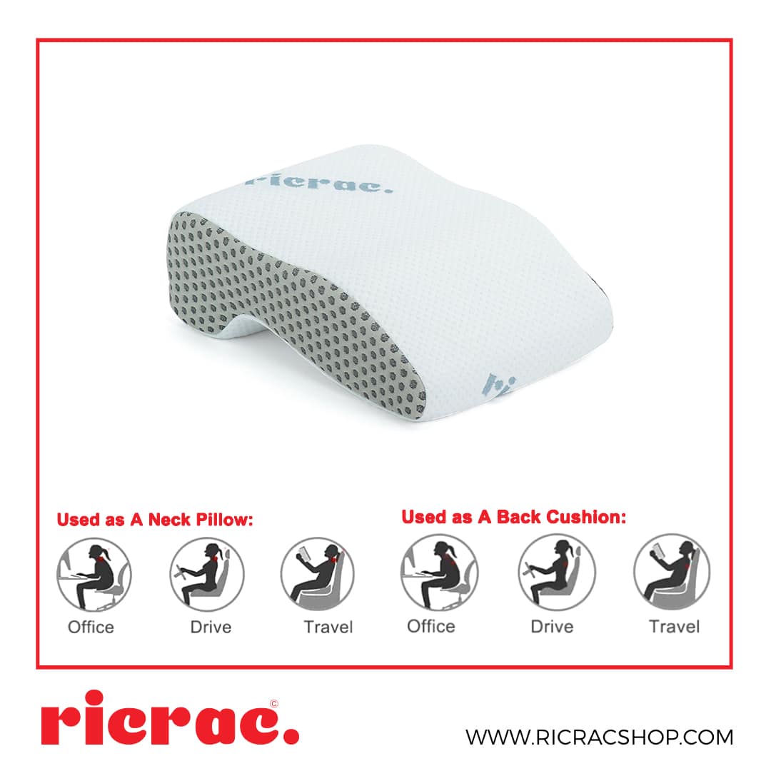 Comfort and Relaxation Pillow for Head & Neck - Ricrac Shop