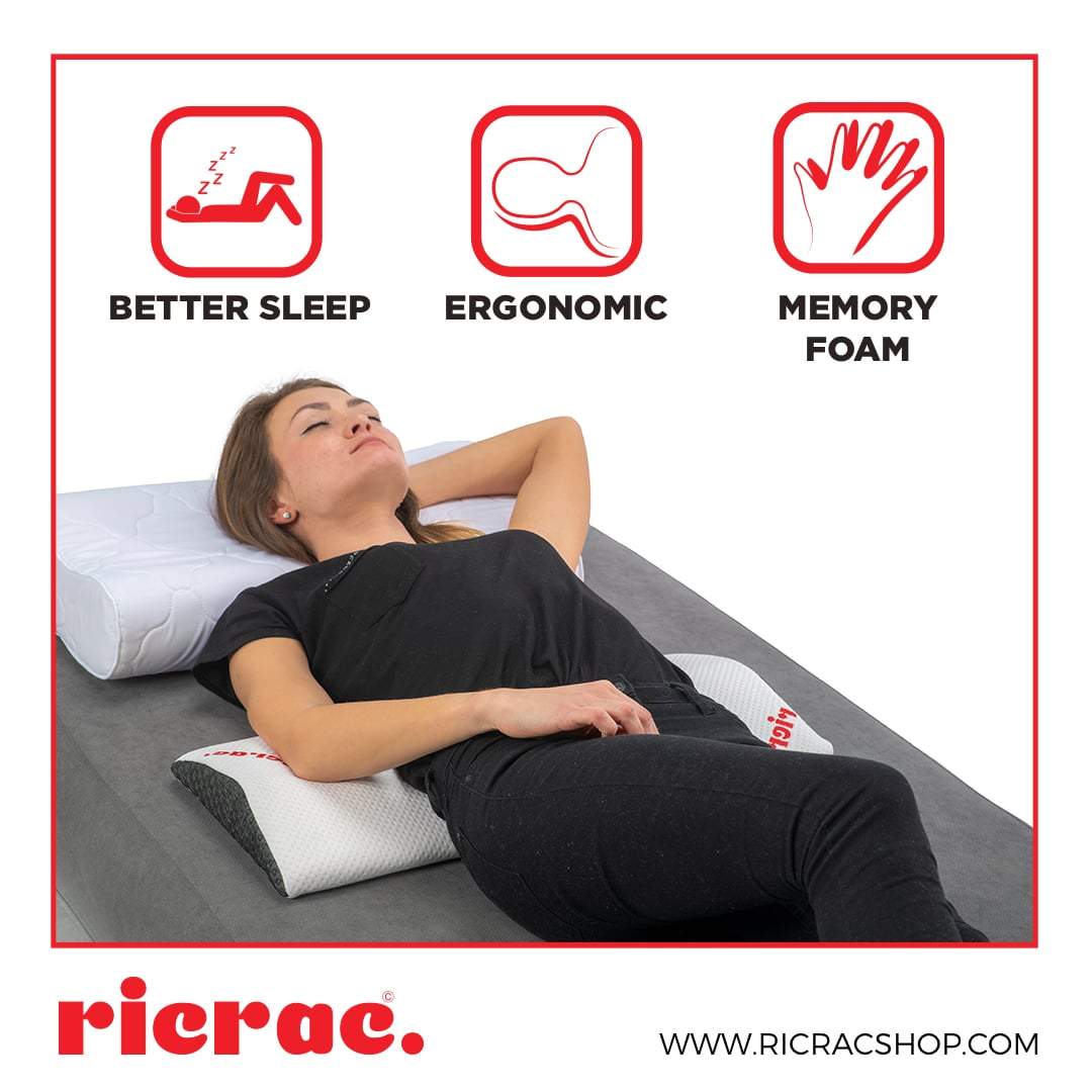 Lumbar Support Pillow for Back Pain Relief Ricrac Shop