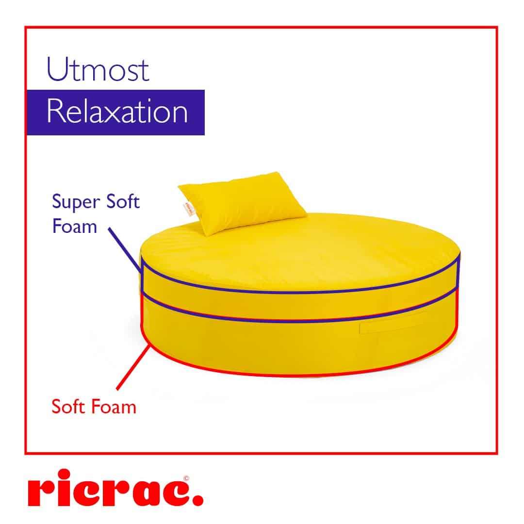 Rounded Mini Bed & Pouf - Runtic