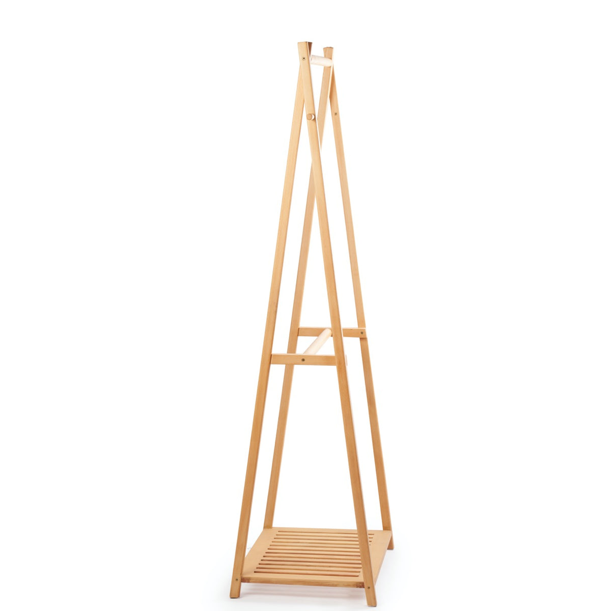 Ronlook Wooden Hanger Rack