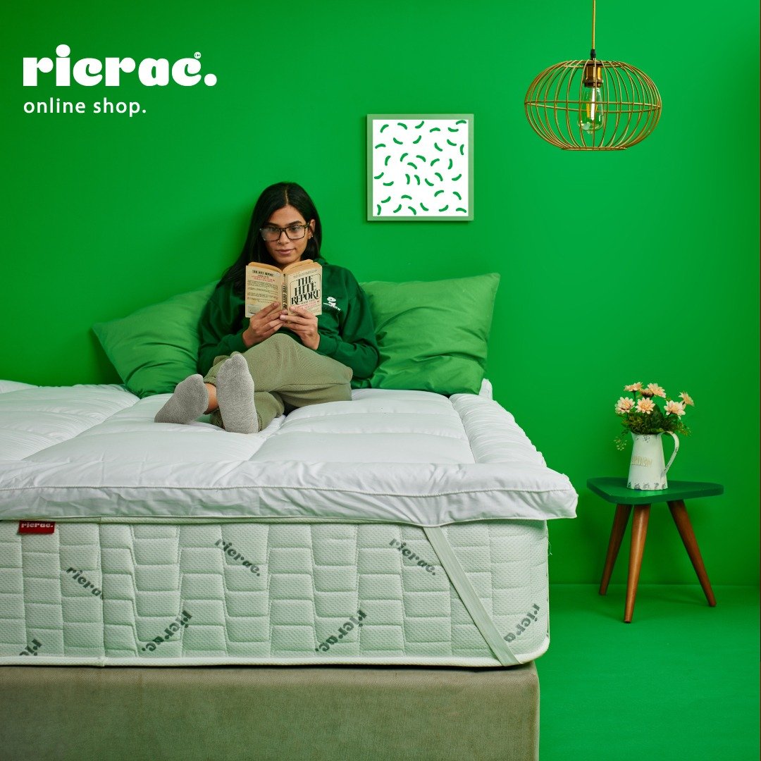 Microfiber Mattress Topper - Soft & Comfortable - Ricrac Shop