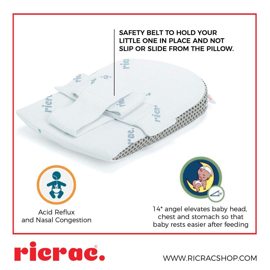Baby Reflux Wedge Pillow - Acid Reflux Pillow - Ricrac Shop